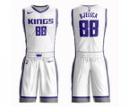 Sacramento Kings #88 Nemanja Bjelica Swingman White Basketball Suit Jersey - Association Edition
