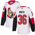 Ottawa Senators #36 Colin White White Road Authentic Stitched NHL Jersey