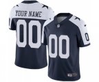 Dallas Cowboys Customized Navy Blue Throwback Alternate Vapor Untouchable Limited Player Football Jersey