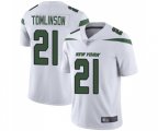 New York Jets #21 LaDainian Tomlinson White Vapor Untouchable Limited Player Football Jersey