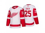 Detroit Red Wings #25 Mike Green White 2017-2018 adidas Hockey Stitched NHL Jersey