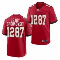 Tampa Bay Buccaneers CP Players #12 Tom Brady #87 Rob Gronkowski Nike Red Vapor Limited Jersey