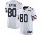 Chicago Bears #80 Trey Burton White 100th Season Limited Football Jersey