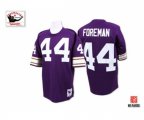Minnesota Vikings #44 Chuck Foreman Purple Team Color Authentic Throwback Football Jersey