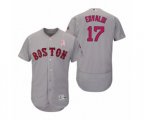 2019 Mother's Day Nathan Eovaldi Boston Red Sox #17 Gray Flex Base Road Jersey