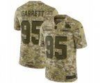 Cleveland Browns #95 Myles Garrett Limited Camo 2018 Salute to Service NFL Jersey