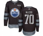 Edmonton Oilers #70 Ryan McLeod Authentic Black 1917-2017 100th Anniversary NHL Jersey