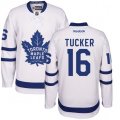 Toronto Maple Leafs #16 Darcy Tucker Authentic White Away NHL Jersey