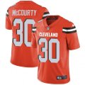 Cleveland Browns #30 Jason McCourty Orange Alternate Vapor Untouchable Limited Player NFL Jersey