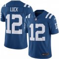 Indianapolis Colts #12 Andrew Luck Elite Royal Blue Rush Vapor Untouchable NFL Jersey