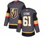 Vegas Golden Knights #61 Mark Stone Premier Gray Home Hockey Jersey
