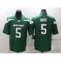 New York Jets #5 Mike White Nike Gotham Green Limited Player Jersey