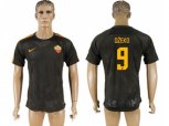 Roma #9 Dzeko Sec Away Soccer Club Jersey