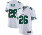 New York Jets #26 Le'Veon Bell Limited White Team Logo Fashion Football Jersey