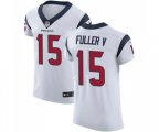 Houston Texans #15 Will Fuller V White Vapor Untouchable Elite Player Football Jersey