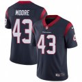 Houston Texans #43 Corey Moore Navy Blue Team Color Vapor Untouchable Limited Player NFL Jersey