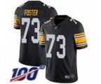 Pittsburgh Steelers #73 Ramon Foster Black Alternate Vapor Untouchable Limited Player 100th Season Football Jersey