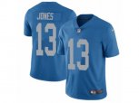 Detroit Lions #13 T.J. Jones Blue Alternate Vapor Untouchable Limited Player NFL Jersey