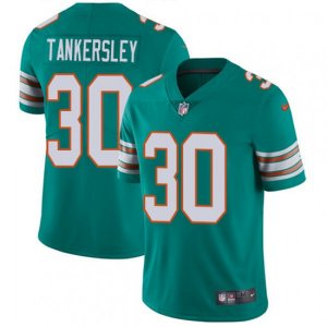 Miami Dolphins #30 Cordrea Tankersley Aqua Green Alternate Vapor Untouchable Limited Player NFL Jersey