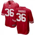 San Francisco 49ers #36 Marcell Harris Nike Scarlet Vapor Limited Player Jersey