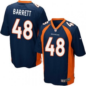 Denver Broncos #48 Shaquil Barrett Game Navy Blue Alternate NFL Jersey