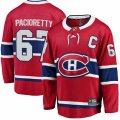 Montreal Canadiens #67 Max Pacioretty Authentic Red Home Fanatics Branded Breakaway NHL Jersey