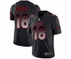 Atlanta Falcons #18 Calvin Ridley Limited Black Smoke Fashion Football Jersey