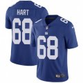 New York Giants #68 Bobby Hart Royal Blue Team Color Vapor Untouchable Limited Player NFL Jersey