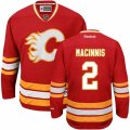 Calgary Flames #2 Al MacInnis Premier Red Third NHL Jersey