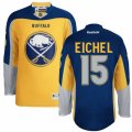 Buffalo Sabres #15 Jack Eichel Authentic Gold New Third NHL Jersey