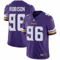 Minnesota Vikings #96 Brian Robison Purple Team Color Vapor Untouchable Limited Player NFL Jersey