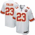 Kansas City Chiefs #23 Kendall Fuller Game White NFL Jersey