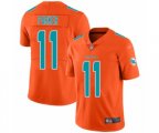 Miami Dolphins #11 DeVante Parker Limited Orange Inverted Legend Football Jersey