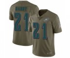 Philadelphia Eagles #21 Ronald Darby Limited Olive 2017 Salute to Service Football Jersey