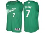 Boston Celtics #7 Jaylen Brown Green 2016 Christmas Day NBA Swingman Jersey