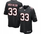 Atlanta Falcons #33 Blidi Wreh-Wilson Game Black Alternate Football Jersey
