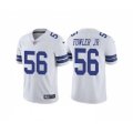 Dallas Cowboys #56 Dante Fowler Jr. White Vapor Limited Stitched Jersey
