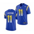 Los Angeles Rams #11 DeSean Jackson Blue Bone Stitched Football Limited Jersey