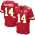 Kansas City Chiefs #14 Demarcus Robinson Red Team Color Vapor Untouchable Elite Player NFL Jersey