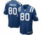 Indianapolis Colts #80 Chester Rogers Game Royal Blue Team Color Football Jersey