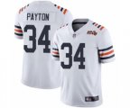 Chicago Bears #34 Walter Payton White 100th Season Limited Football Jersey
