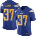 Los Angeles Chargers #37 Jahleel Addae Limited Electric Blue Rush Vapor Untouchable NFL Jersey