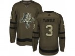 Florida Panthers #3 Keith Yandle Green Salute to Service Stitched NHL Jersey