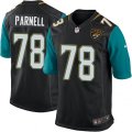 Jacksonville Jaguars #78 Jermey Parnell Game Black Alternate NFL Jersey