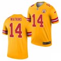 Kansas City Chiefs #14 Sammy Watkins Nike Gold Inverted Legend Jersey