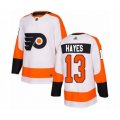 Philadelphia Flyers #13 Kevin Hayes Authentic White Away Hockey Jersey