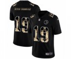 Pittsburgh Steelers #19 JuJu Smith-Schuster Limited Black Statue of Liberty Football Jersey
