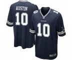 Dallas Cowboys #10 Tavon Austin Game Navy Blue Team Color Football Jersey
