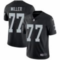 Oakland Raiders #77 Kolton Miller Black Team Color Vapor Untouchable Limited Player NFL Jersey