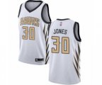 Atlanta Hawks #30 Damian Jones Authentic White Basketball Jersey - City Edition